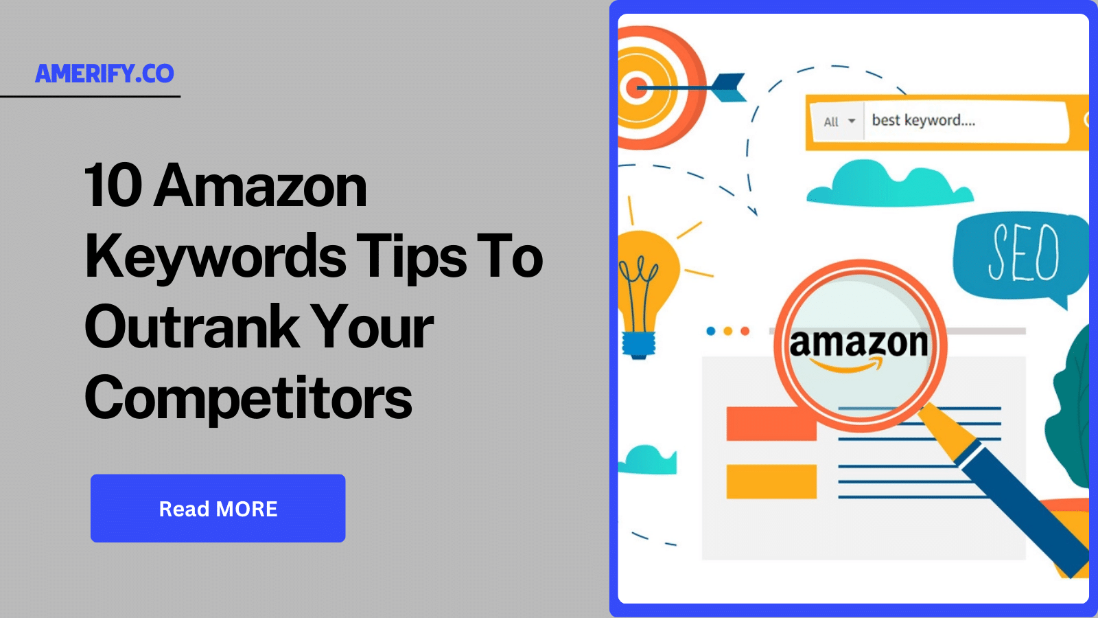 10 Amazon keywords Tips to Outrank your Competitors